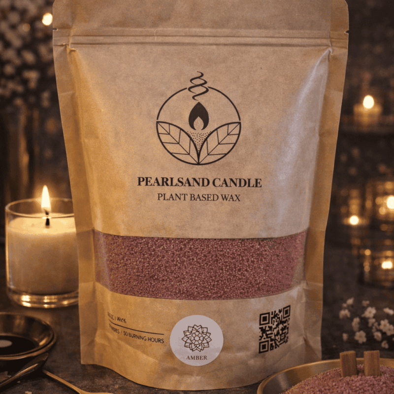 Kaarsenzand Amber – Plant Based Wax