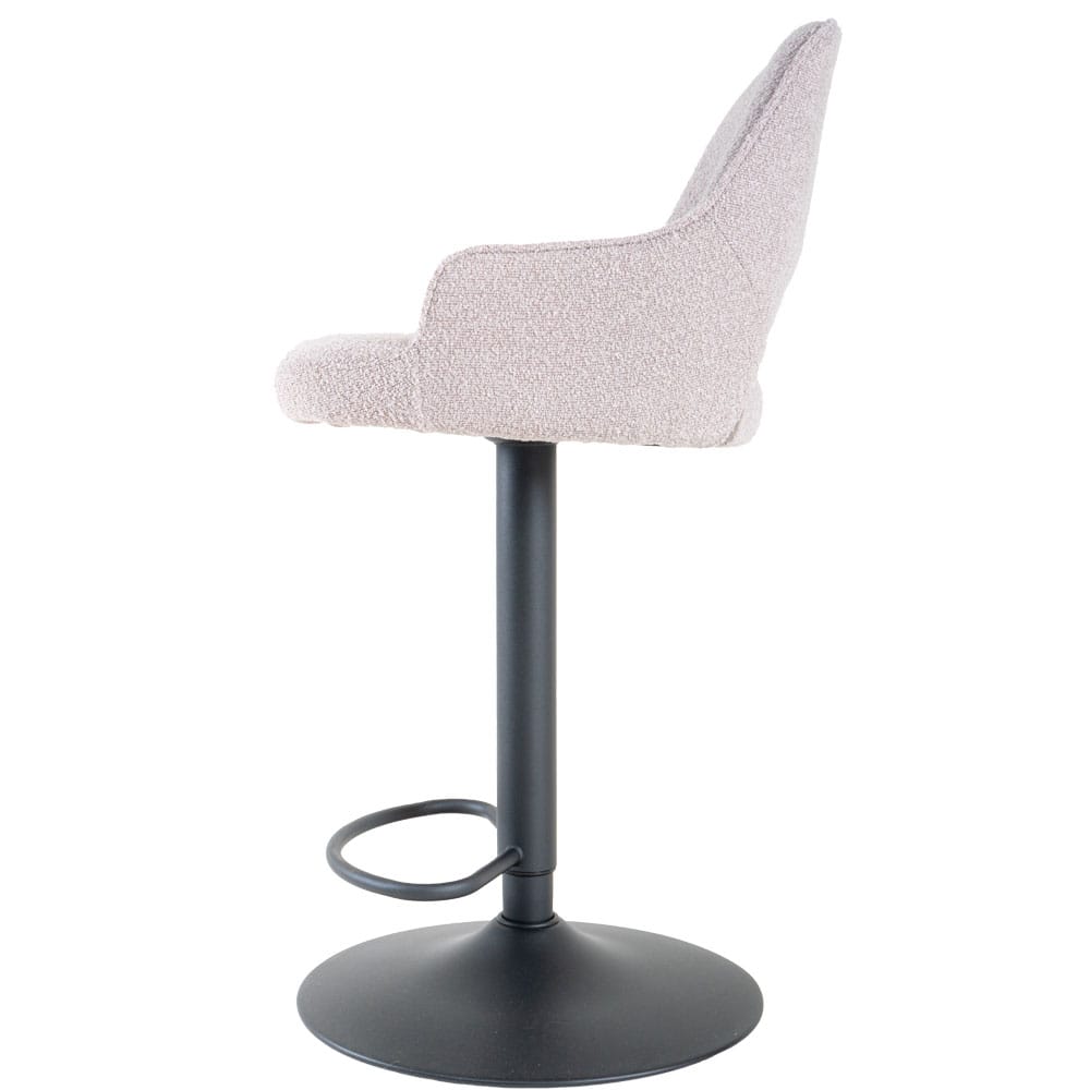 Barkruk Vivian - Bouclé - Naturel - Afbeelding 2