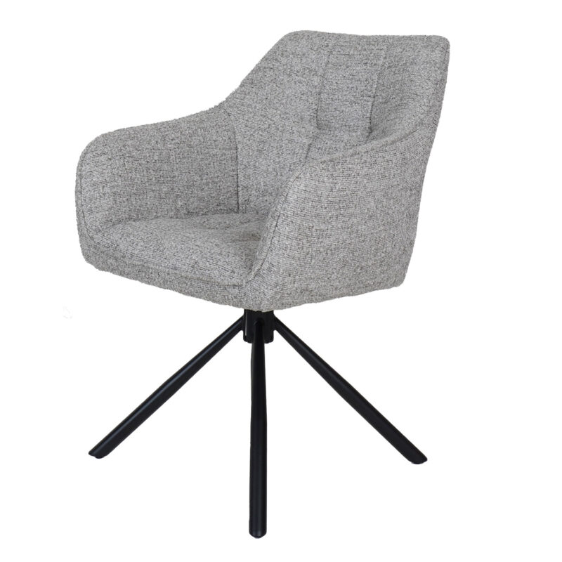 Eetkamerstoel Chris - Taupe 22 | BlokWoonWereld