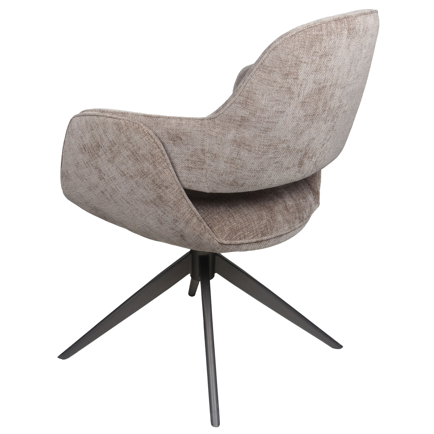 Eetkamerstoel Jill - Taupe 170 4 Eetkamerstoel Jill - Taupe 170 - Afbeelding 4