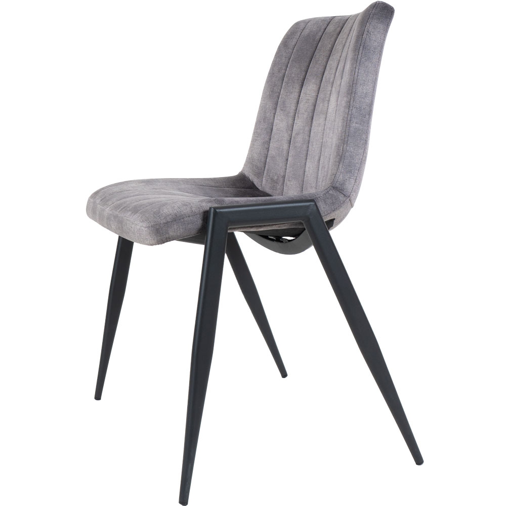 Eetkamerstoel Flynn Grey 4 Eetkamerstoel Flynn Grey - Afbeelding 4