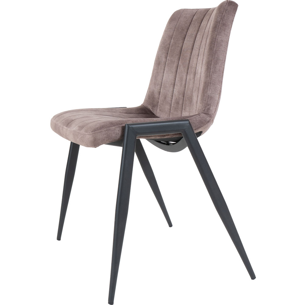 Eetkamerstoel Flynn Taupe 5 Eetkamerstoel Flynn Taupe - Afbeelding 5