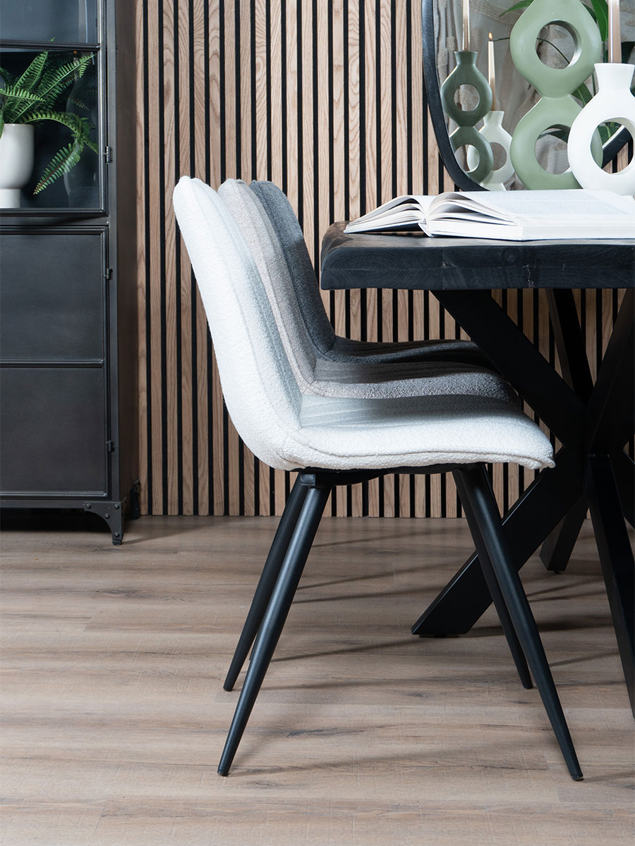 Eetkamerstoel Joppe Ivory 2 Eetkamerstoel Joppe Ivory - Afbeelding 2