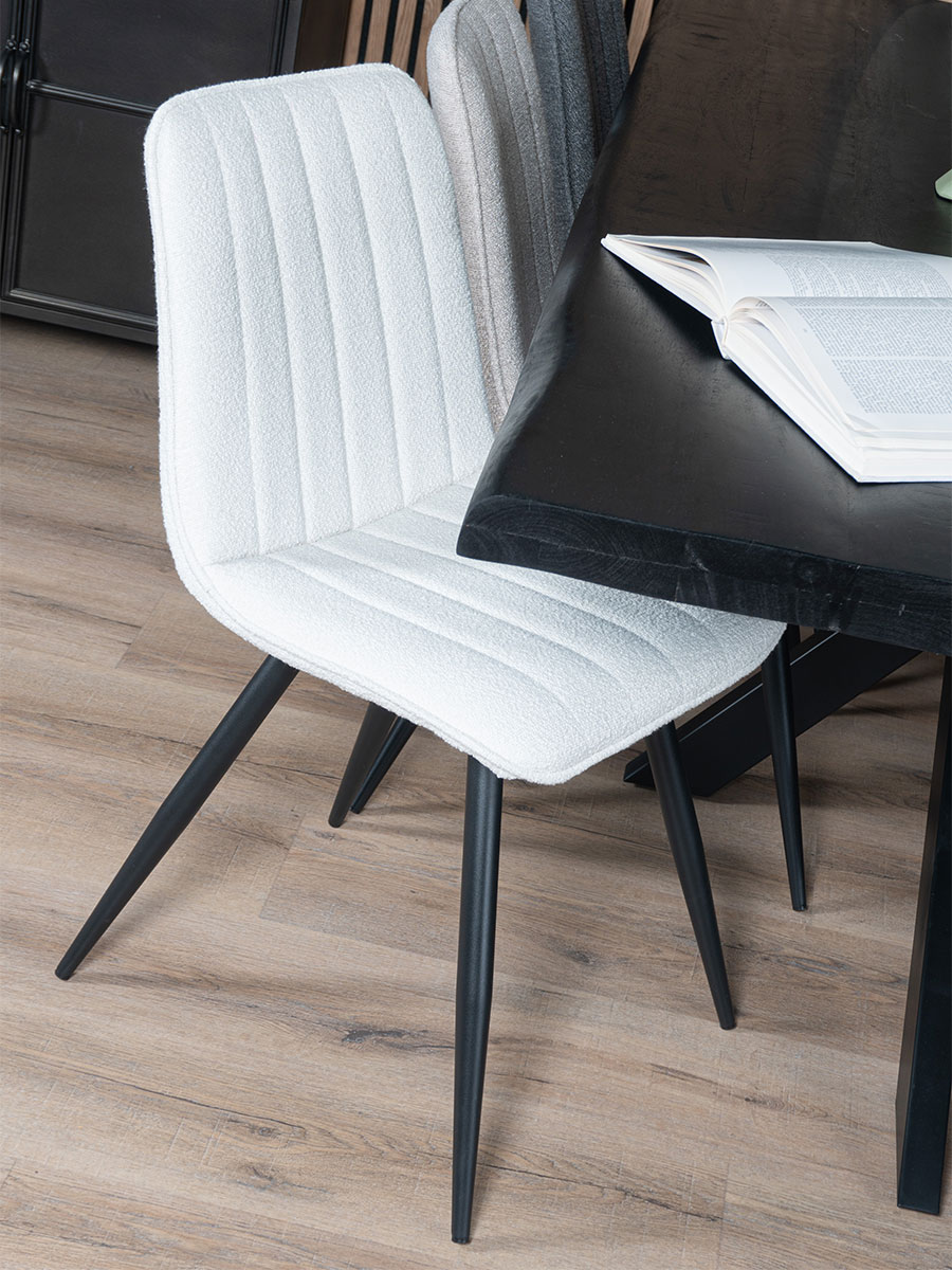 Eetkamerstoel Joppe Ivory 3 Eetkamerstoel Joppe Ivory - Afbeelding 3