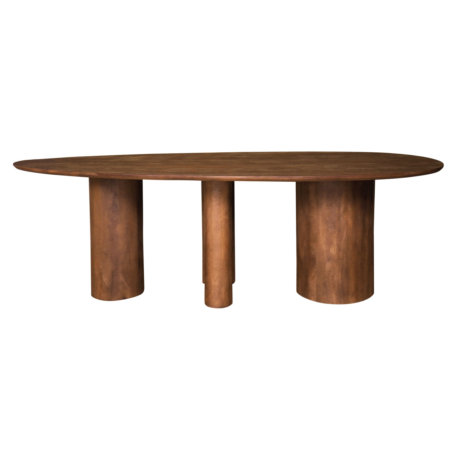 Eettafel Amir 240 x 120 cm - Mangohout Nature Smooth | BlokWoonWereld