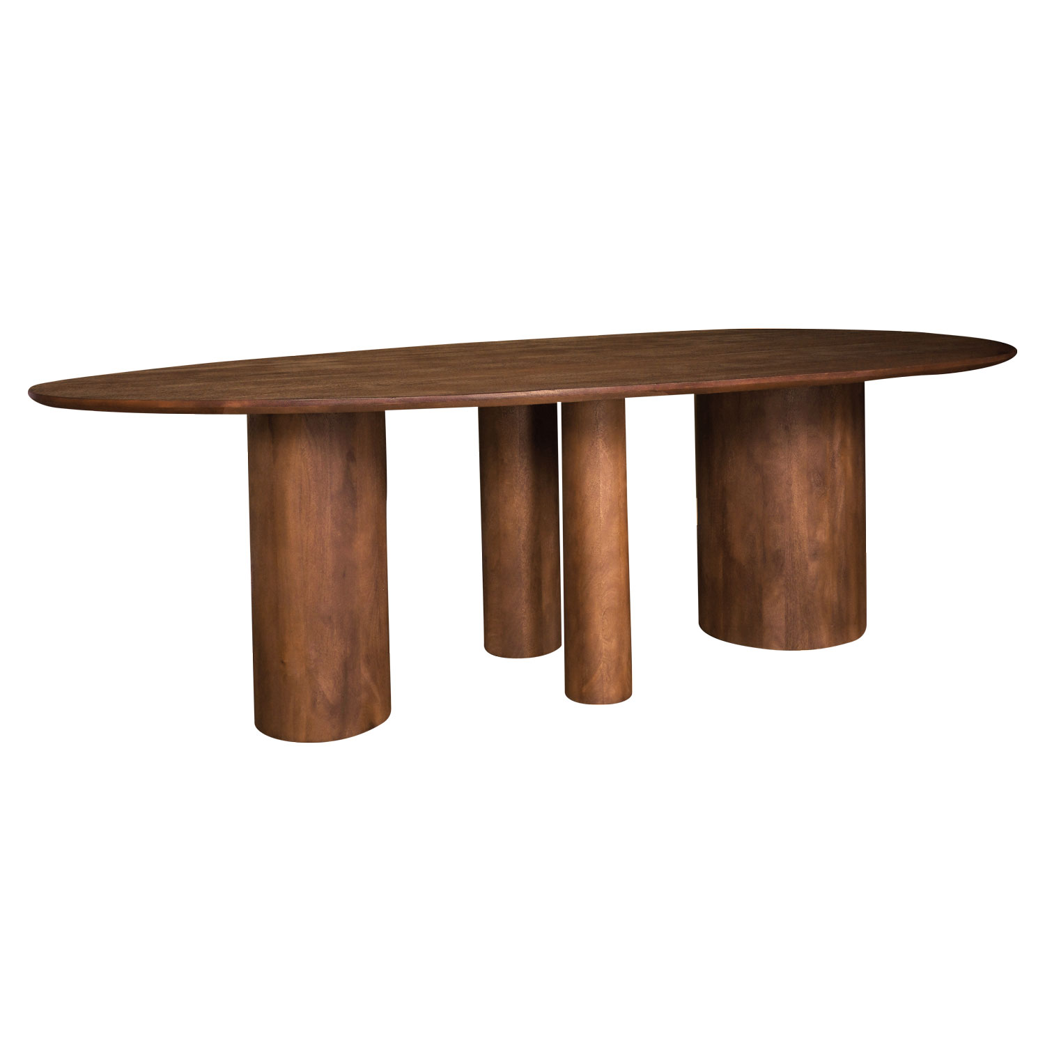 Eettafel Amir 240 x 120 cm - Mangohout Nature Smooth - Afbeelding 2