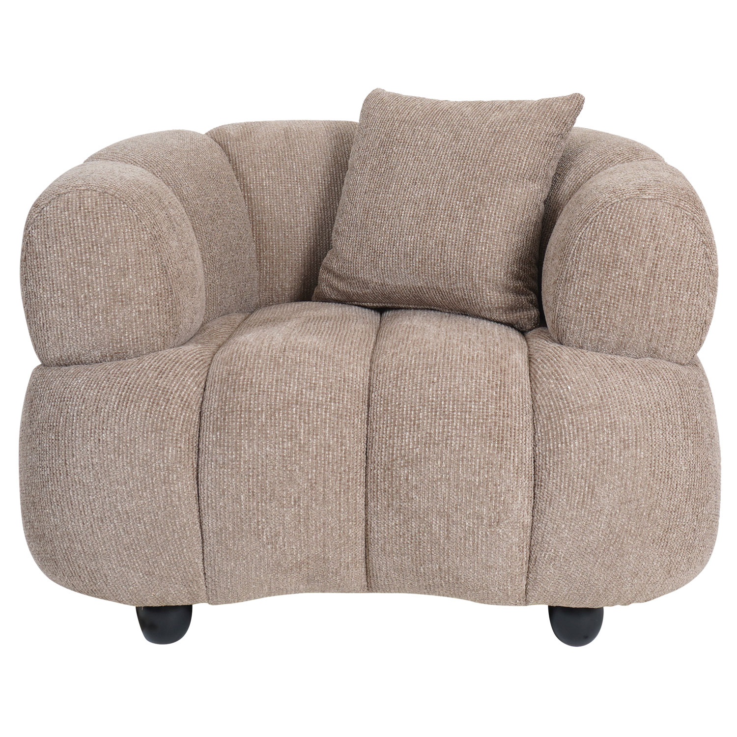 Fauteuil Rocco Bruin | BlokWoonWereld