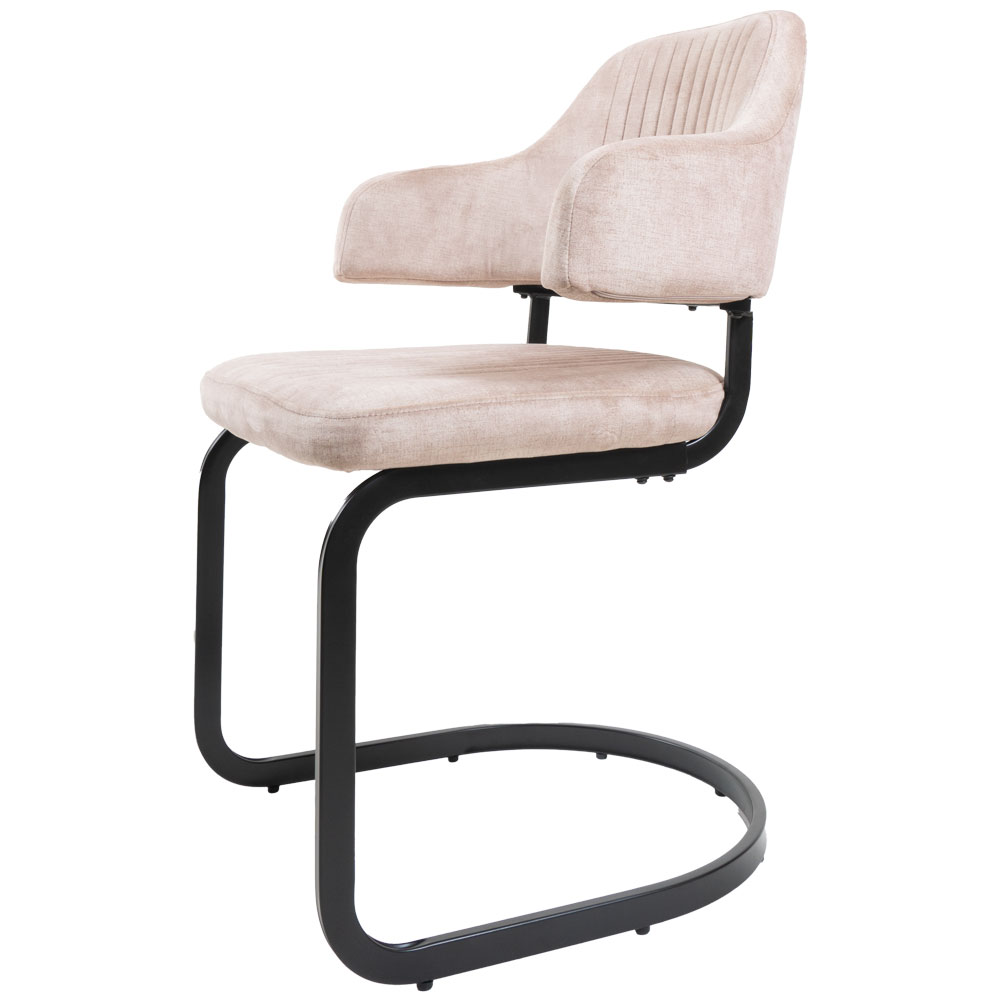 Eetkamerstoel Fox Naturel 07 - Vintage Velvet - Afbeelding 2