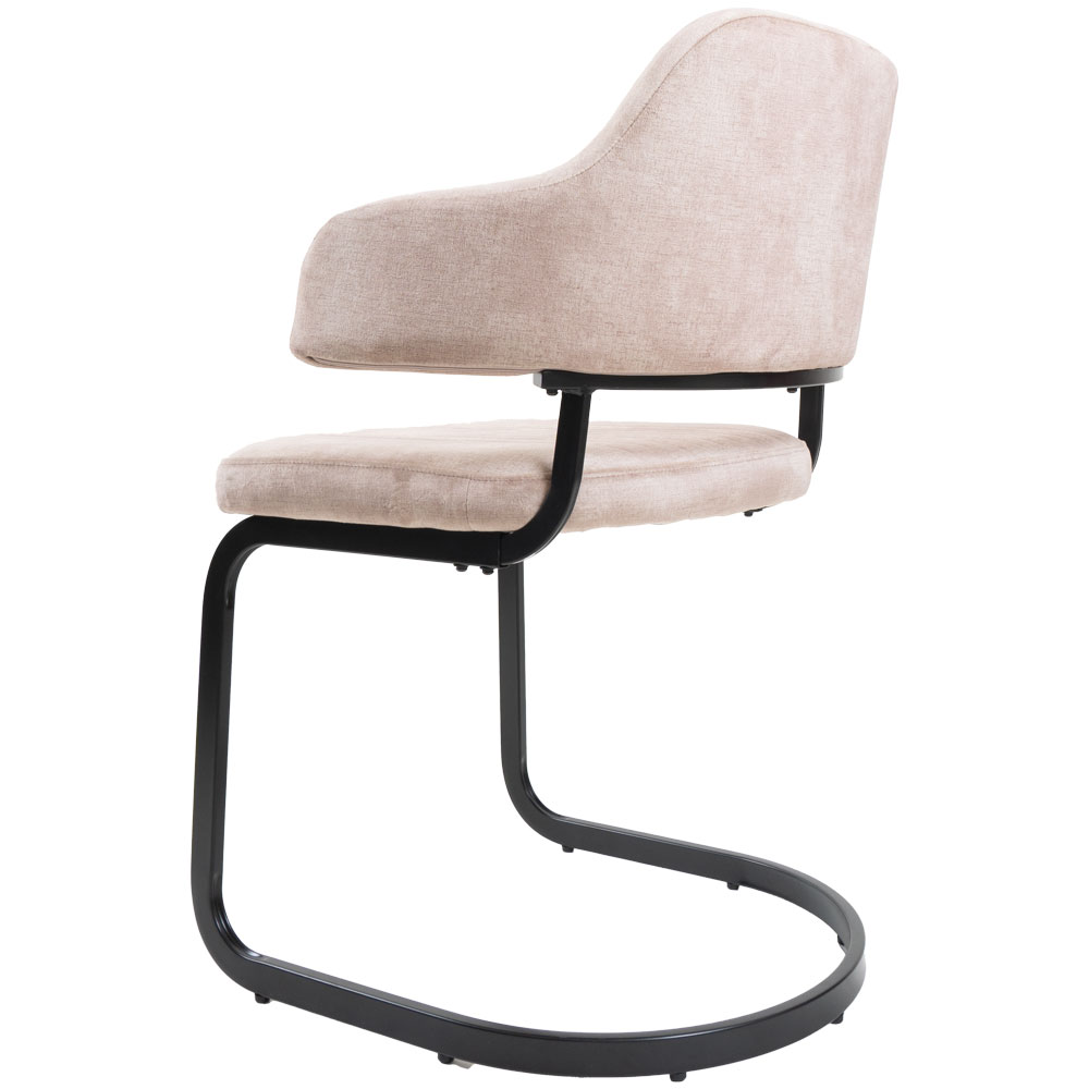 Eetkamerstoel Fox Naturel 07 - Vintage Velvet - Afbeelding 3