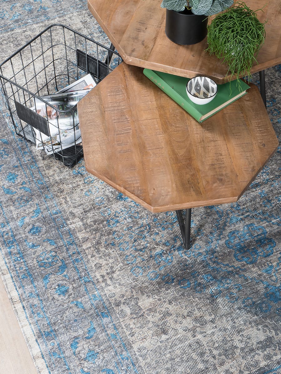 Vloerkleed Madel Groen/Blauw 160 x 230 cm - Afbeelding 2