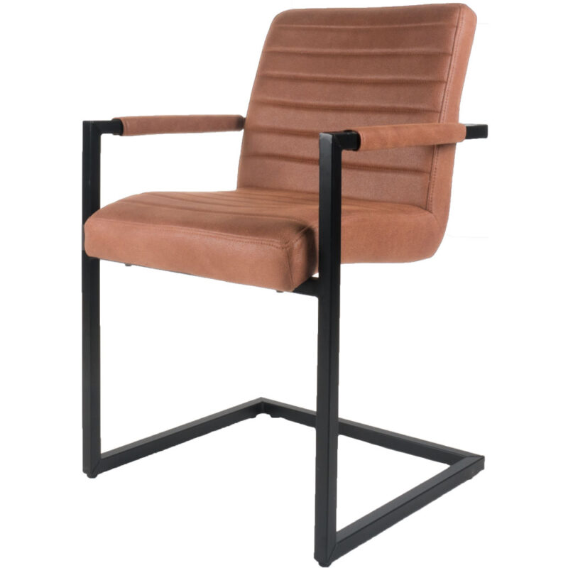 Eetkamerstoel Toronto Cognac | BlokWoonWereld