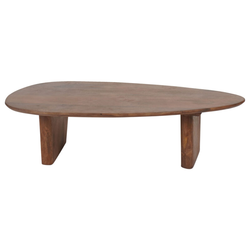 Salontafel Rudo 135 x 75 cm - Mangohout | BlokWoonWereld