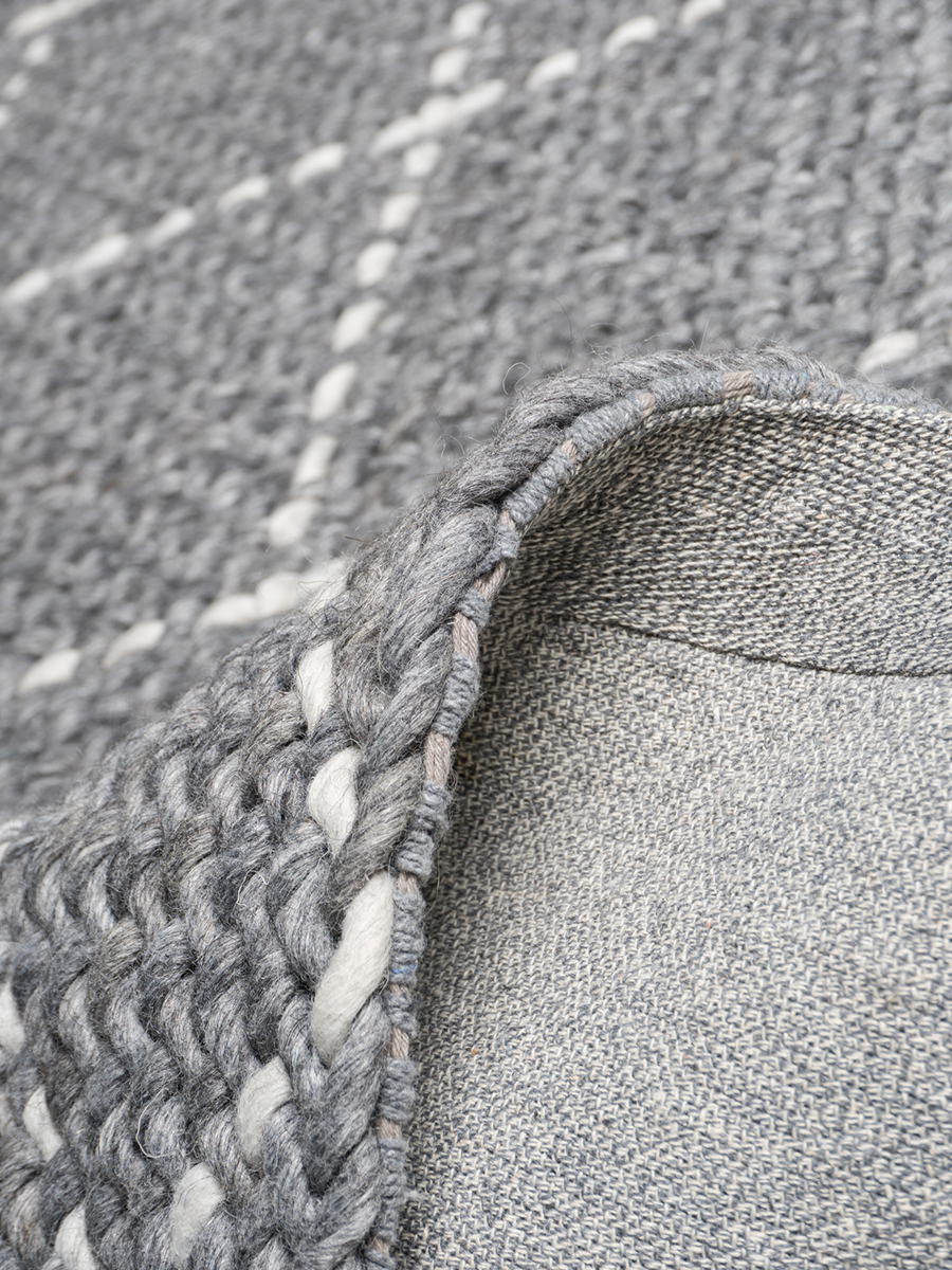 Vloerkleed Tess Grey 160 x 230 cm 2 Vloerkleed Tess Grey 160 x 230 cm - Afbeelding 2