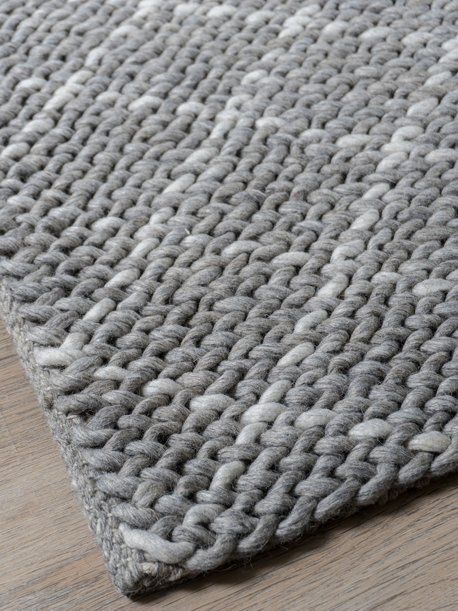 Vloerkleed Tess Grey 160 x 230 cm 3 Vloerkleed Tess Grey 160 x 230 cm - Afbeelding 3