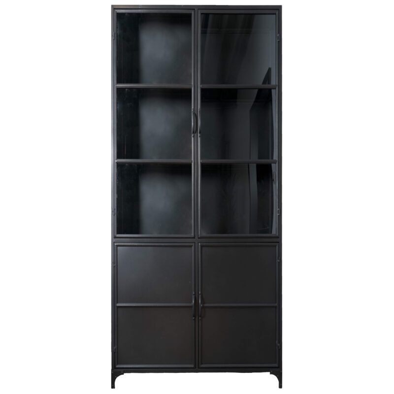 Vitrinekast Leroy - 200 x 80 cm | BlokWoonWereld