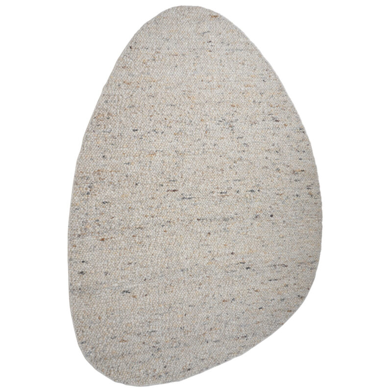 Vloerkleed Stone Beige 215 - Kiezelvormig 200 x 280 cm | BlokWoonWereld