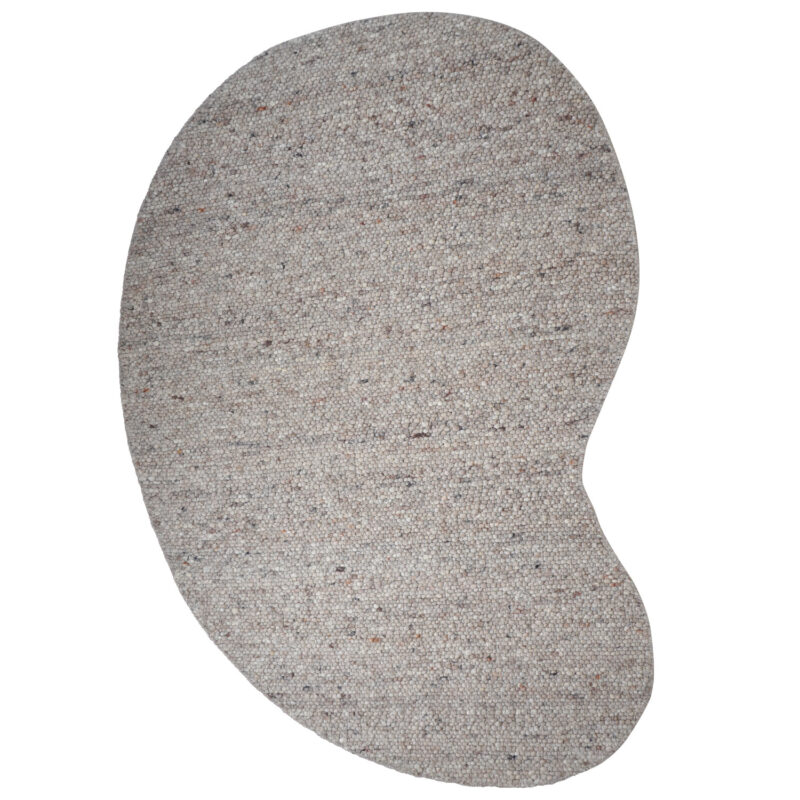 Vloerkleed Stone Donker Beige 417 - Organisch 200 x 280 cm | BlokWoonWereld