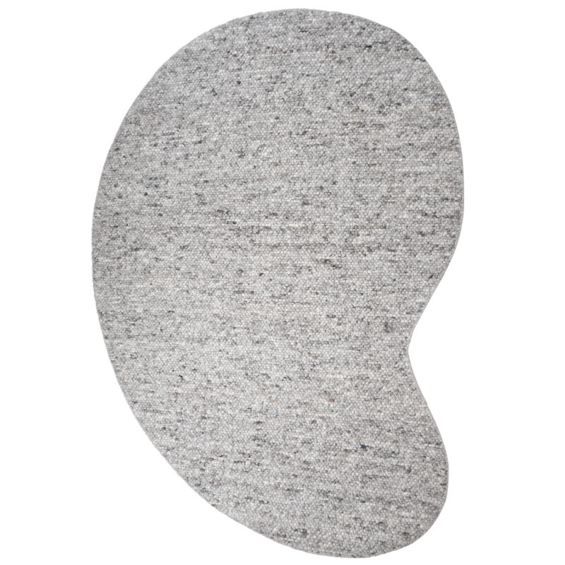 Vloerkleed Stone Licht Grijs 421 - Organisch 200 x 280 cm | BlokWoonWereld