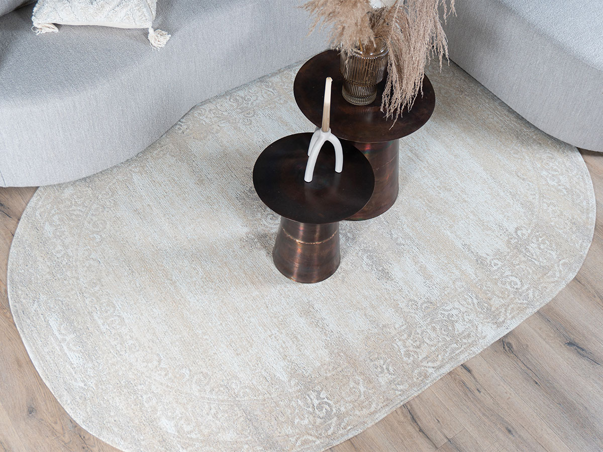 Vloerkleed Adel Medaillon Beige 26001 - Ovaal 160 x 230 cm 2 Vloerkleed Adel Medaillon Beige 26001 - Ovaal 160 x 230 cm - Afbeelding 2