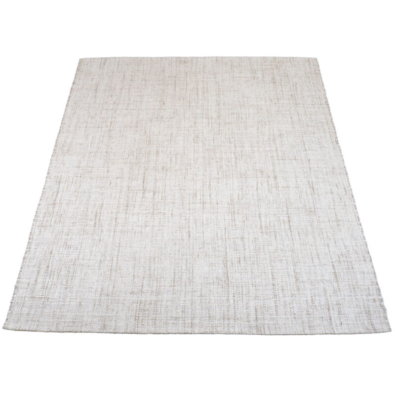 Vloerkleed Cross Light Beige - 300 x 400 cm | BlokWoonWereld
