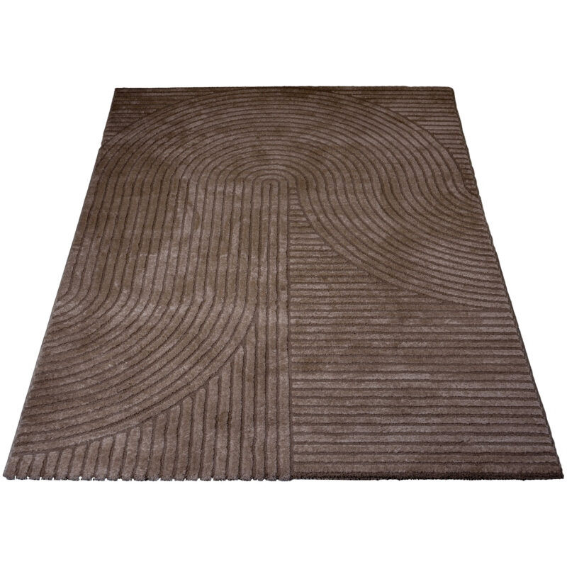 Vloerkleed Ella Brown 80 x 150 cm | BlokWoonWereld