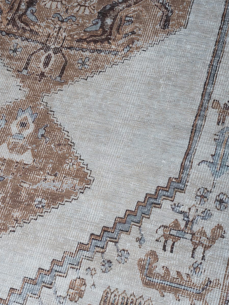 Vloerkleed Karaca Brown 08 - 200 x 290 cm - Afbeelding 2