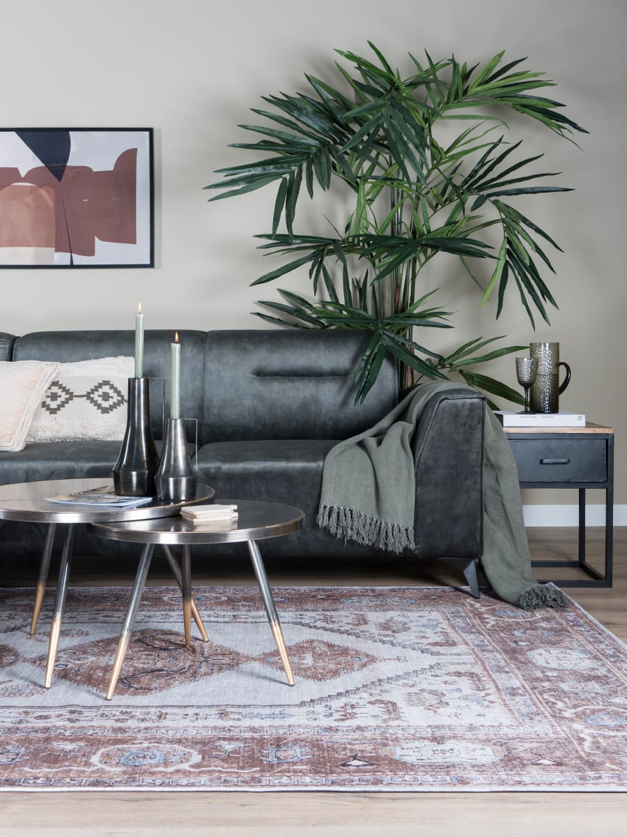 Vloerkleed Karaca Brown 08 - 200 x 290 cm - Afbeelding 3