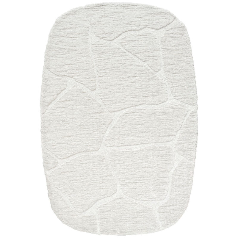 Vloerkleed Macy Creme - Rounded Corners 200 x 290 cm | BlokWoonWereld