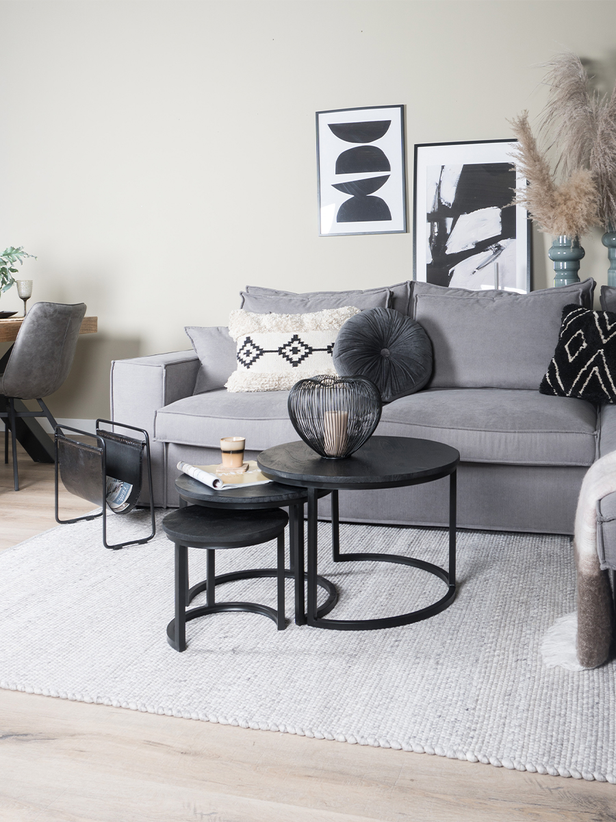 Vloerkleed Pebbel 814 - 240 x 340 cm 4 Vloerkleed Pebbel 814 - 240 x 340 cm - Afbeelding 4