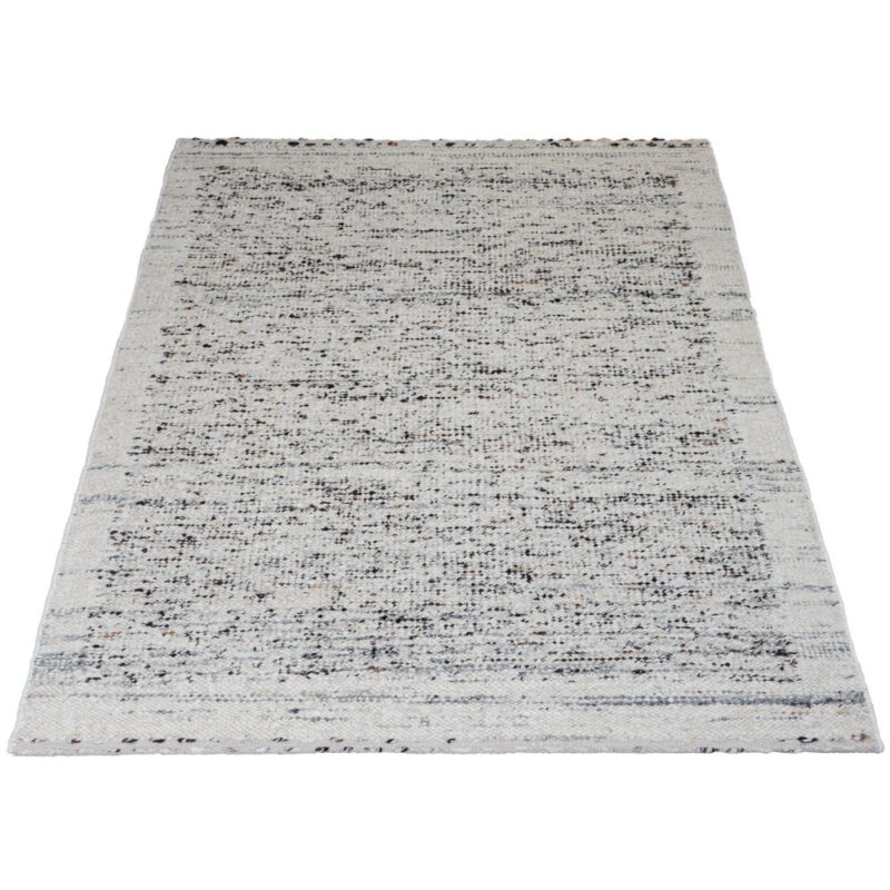 Vloerkleed Rano Grijs 160 x 230 cm | BlokWoonWereld