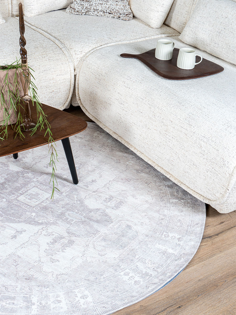 Vloerkleed Serap Rond ø160 cm - Afbeelding 3