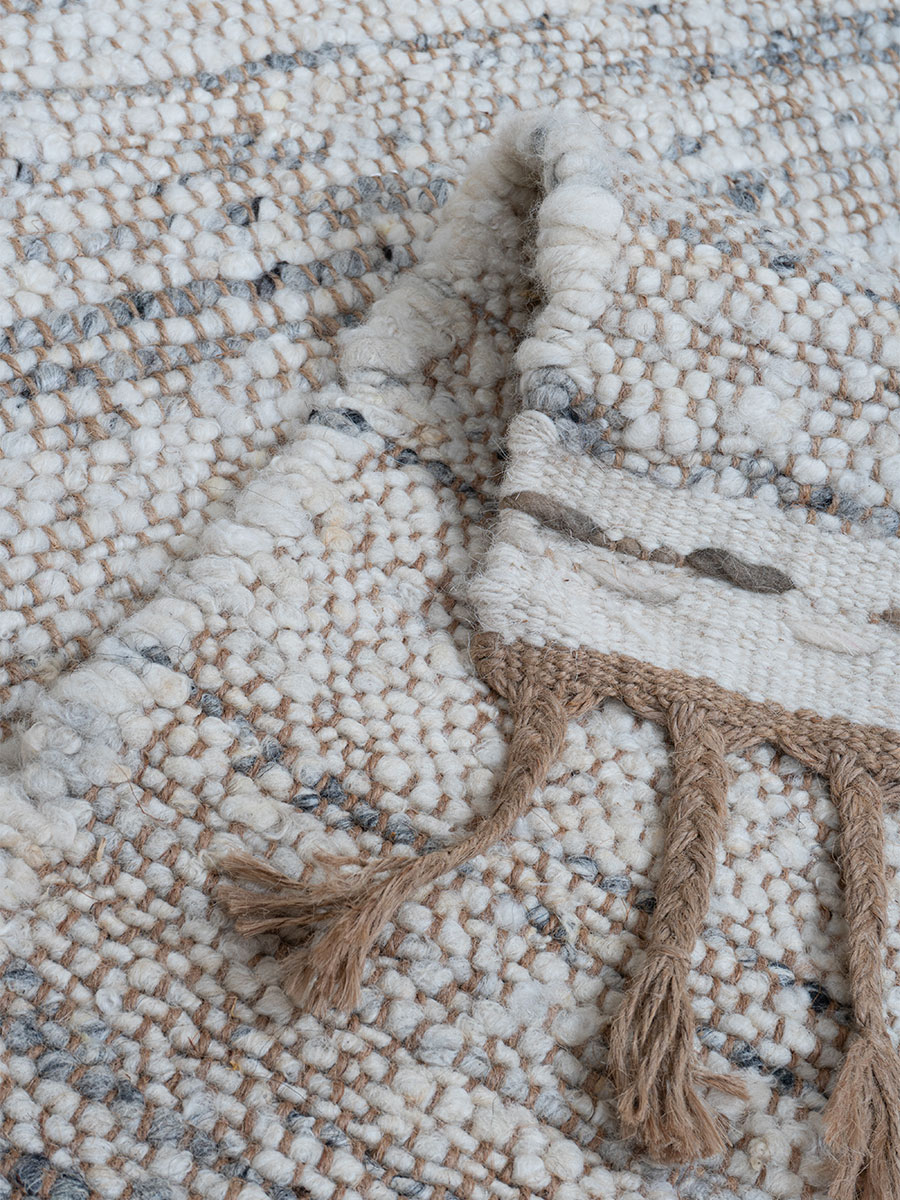 Vloerkleed Sol Grijs 200 x 240 cm 4 Vloerkleed Sol Grijs 200 x 240 cm - Afbeelding 4