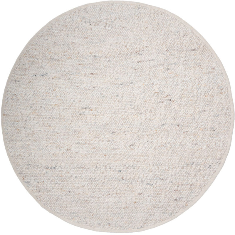Vloerkleed Stone Beige 215 - Rond ø200 cm | BlokWoonWereld