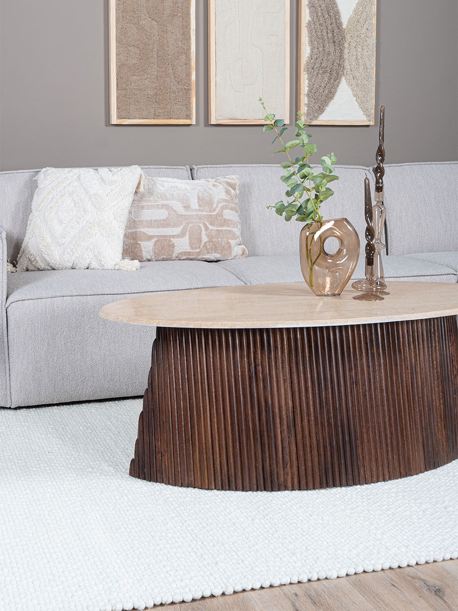 Vloerkleed Stone White 200 x 280 cm 3 Vloerkleed Stone White 200 x 280 cm - Afbeelding 3