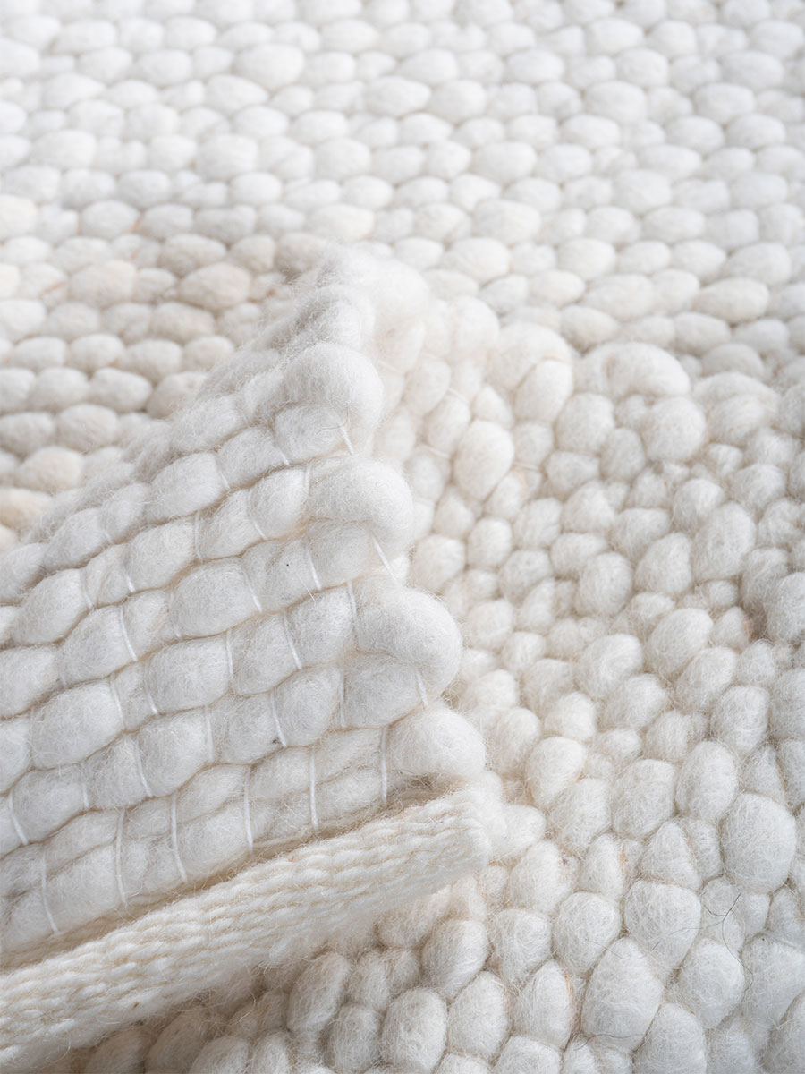 Vloerkleed Stone White 200 x 280 cm 2 Vloerkleed Stone White 200 x 280 cm - Afbeelding 2