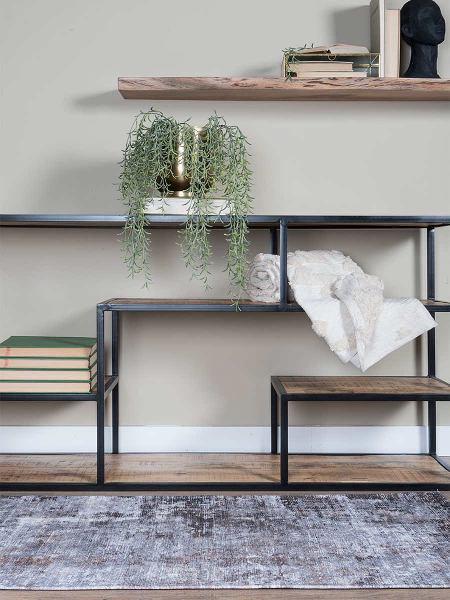 Vloerkleed Yara Brown 70 x 140 cm 3 Vloerkleed Yara Brown 70 x 140 cm - Afbeelding 3