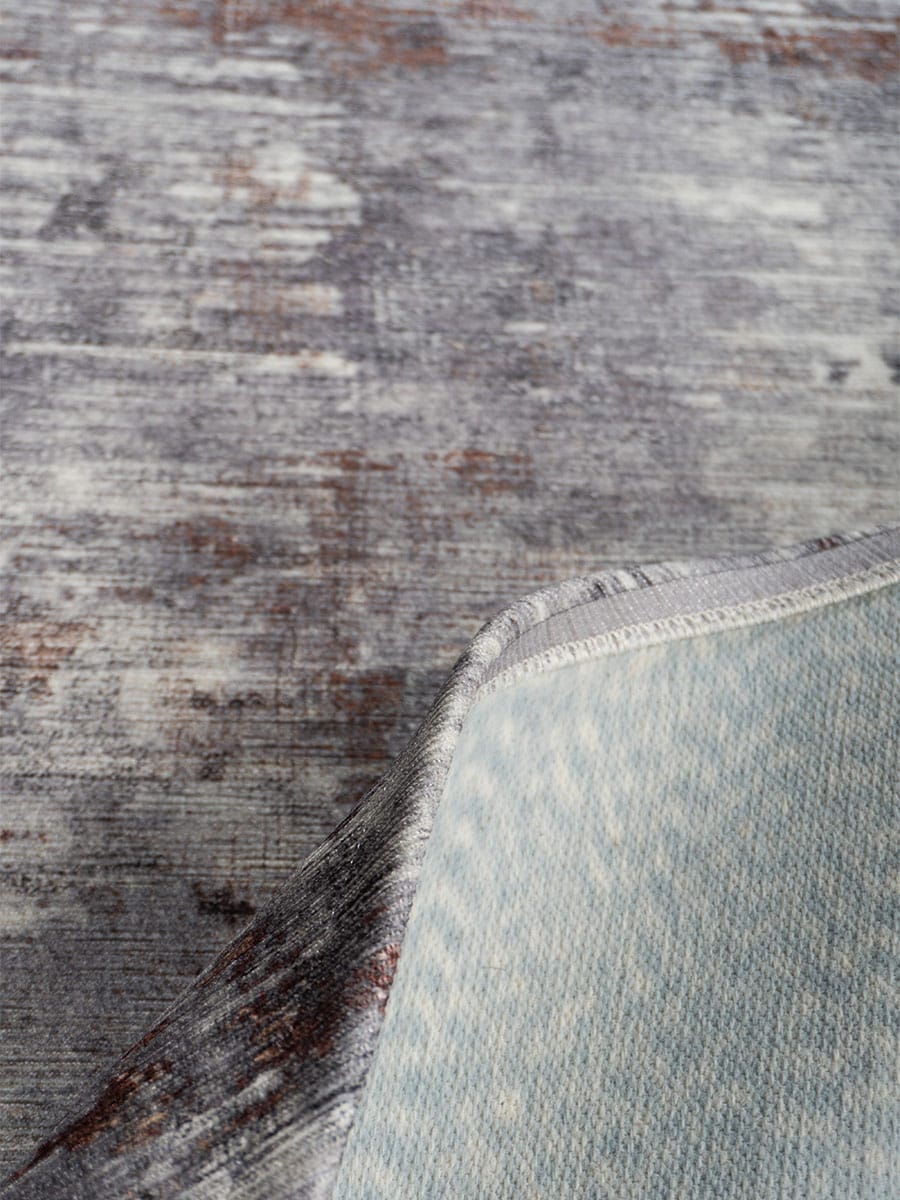 Vloerkleed Yara Silver - Ovaal 200 x 290 cm - Afbeelding 3