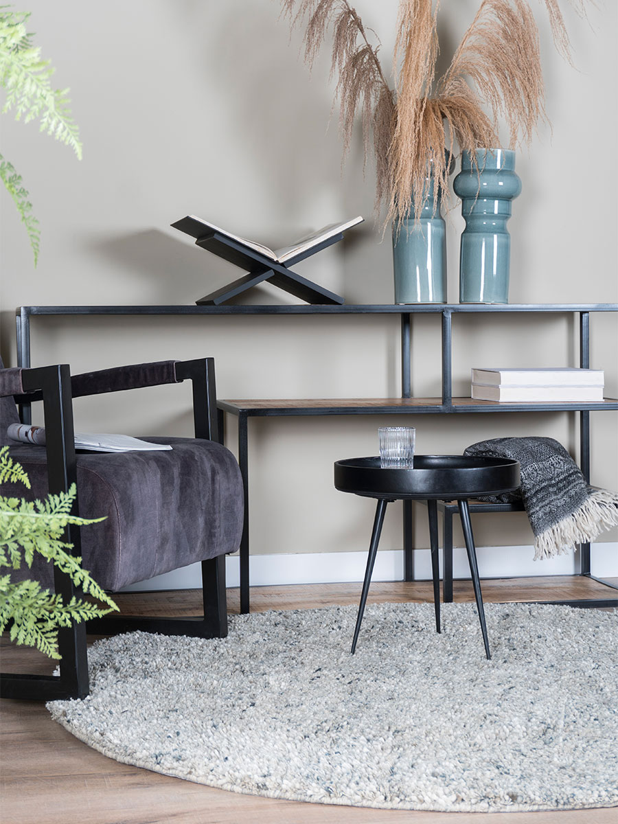 Vloerkleed Zumba Grey Rond ø200 cm 2 Vloerkleed Zumba Grey Rond ø200 cm - Afbeelding 2