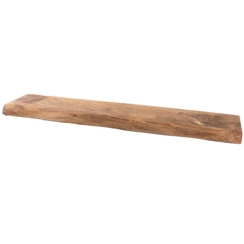Wandplank Pure Mangohout 120 cm | BlokWoonWereld