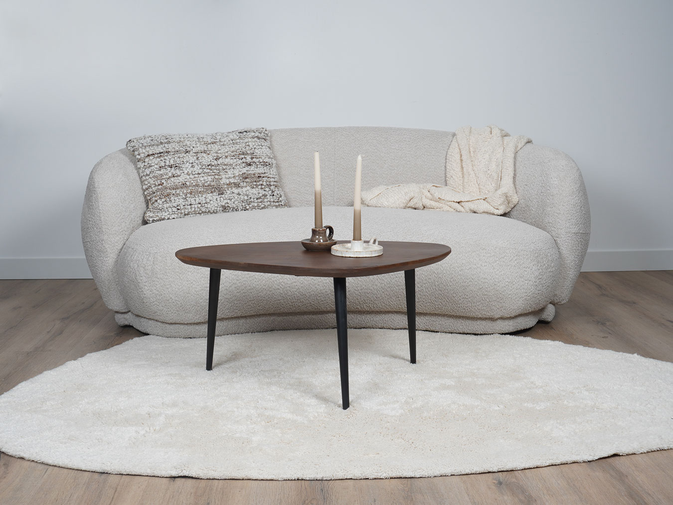 Wasbaar Vloerkleed Beach - Creme 140 x 200 cm 2 Wasbaar Vloerkleed Beach - Creme 140 x 200 cm - Afbeelding 2