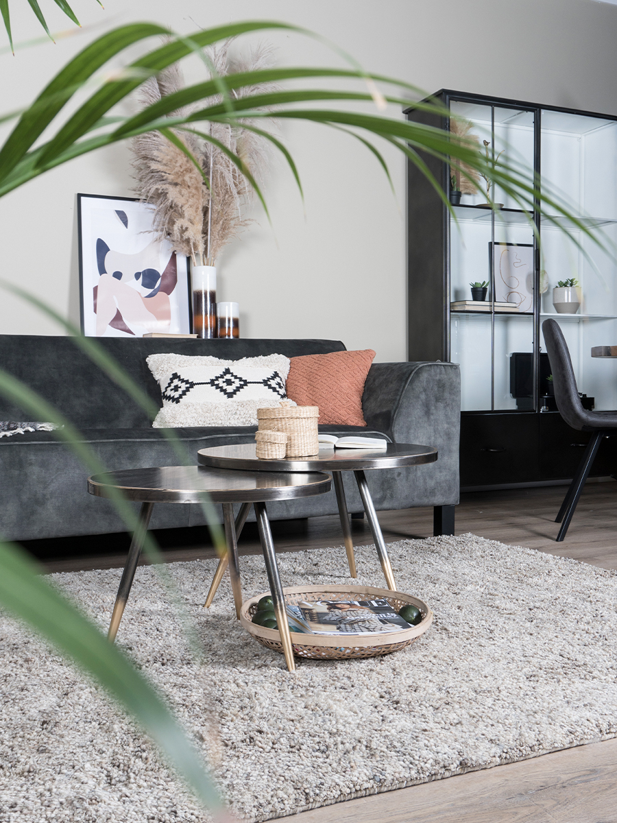 Vloerkleed Zumba Beige 160 x 230 cm 2 Vloerkleed Zumba Beige 160 x 230 cm - Afbeelding 2