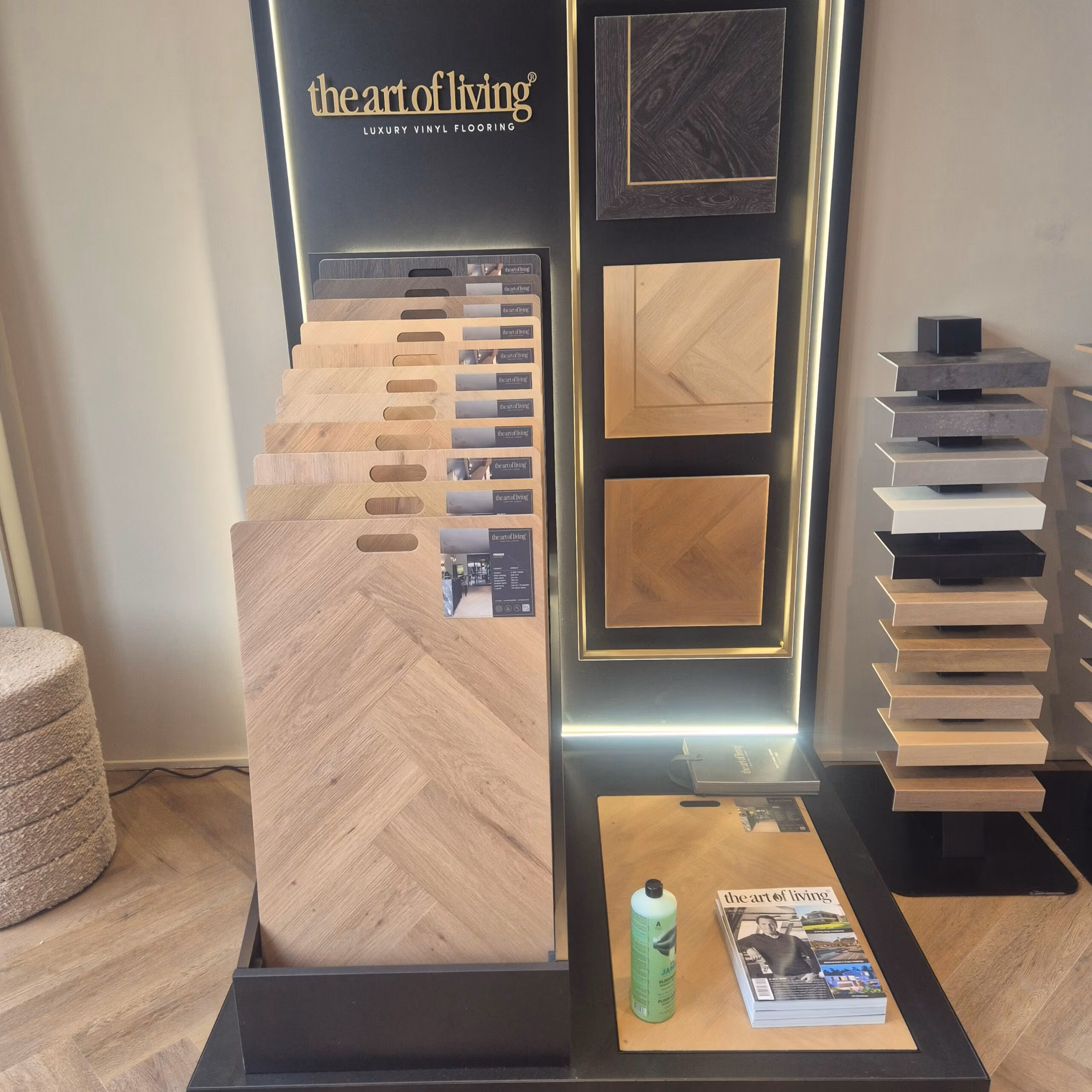 Showroom detail vloer