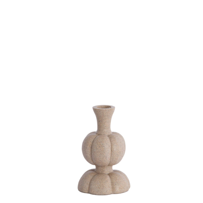 Kandelaar Ø11x17 cm AUBURN zand