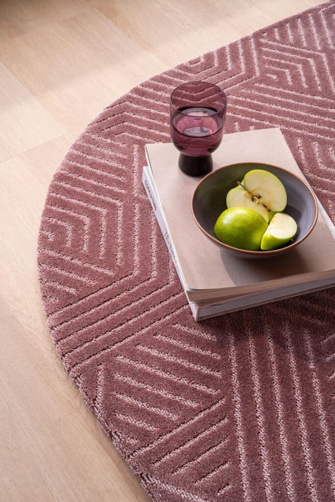 Volume afwerking vloerkleed