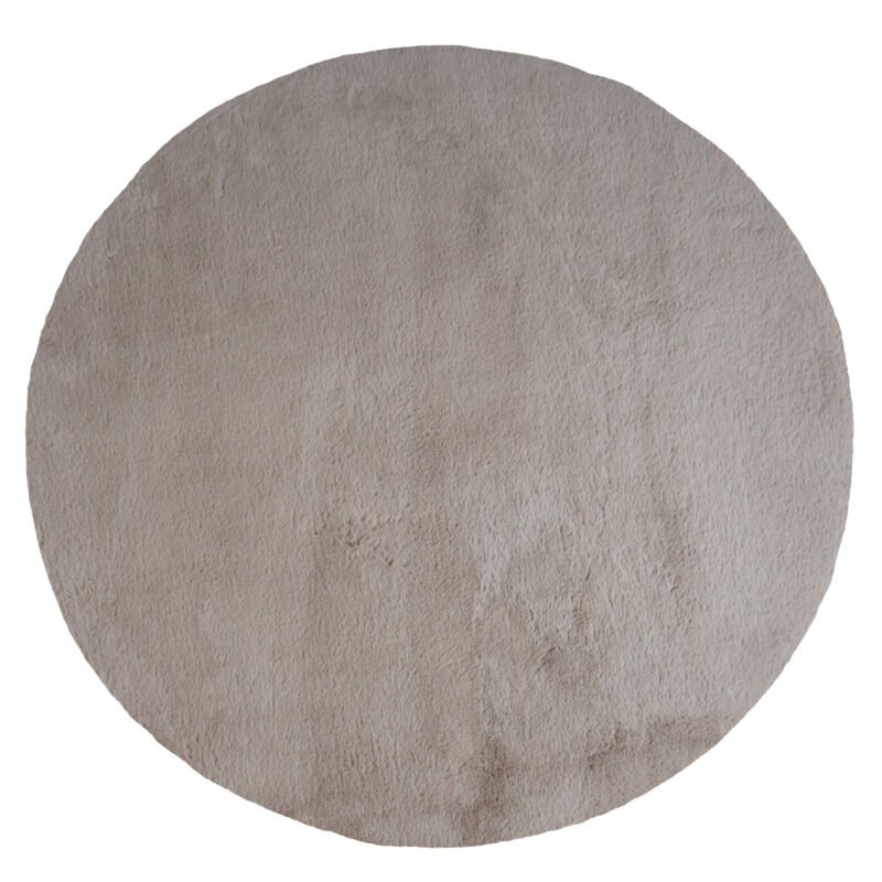 Vloerkleed Velluto Nature - Rond ø200 cm | BlokWoonWereld