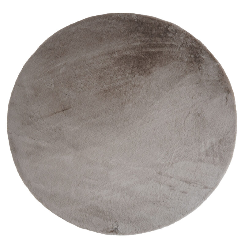Vloerkleed Velluto Toffee - Rond ø200 cm | BlokWoonWereld