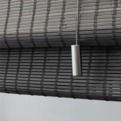 Woven bamboe raamdecoratie