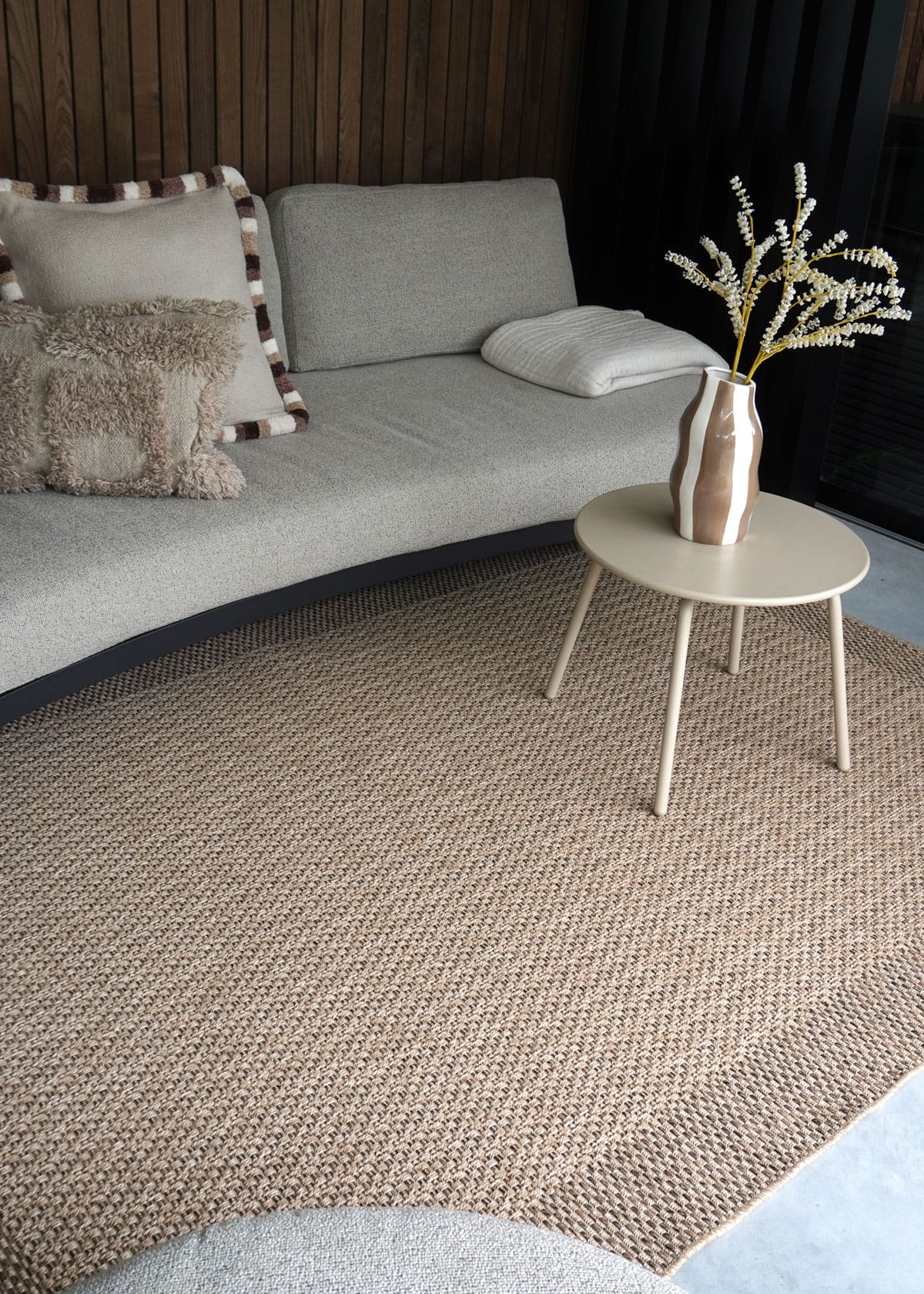 Binnen- en Buitenkleed Rien Nature - 200 x 280 cm 2 Binnen- en Buitenkleed Rien Nature - 200 x 280 cm - Afbeelding 2