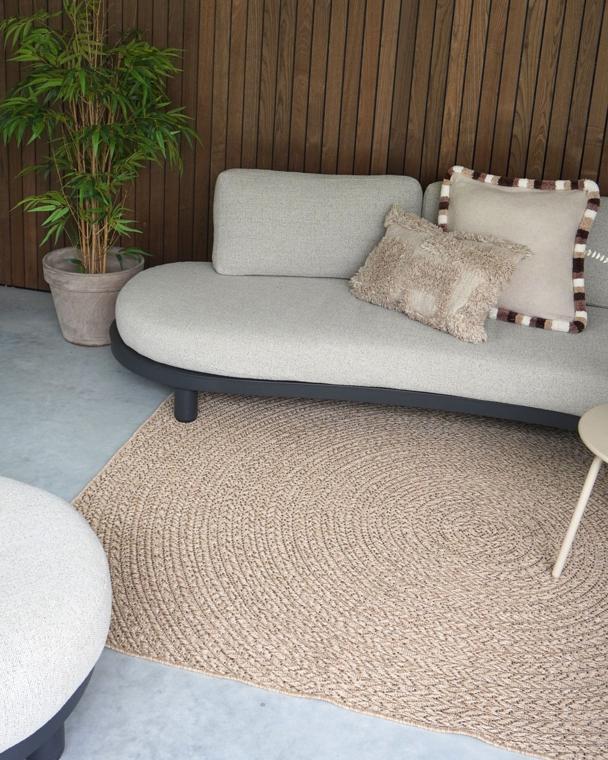 Binnen- en Buitenkleed Set Nature - 140 x 200 cm 2 Binnen- en Buitenkleed Set Nature - 140 x 200 cm - Afbeelding 2
