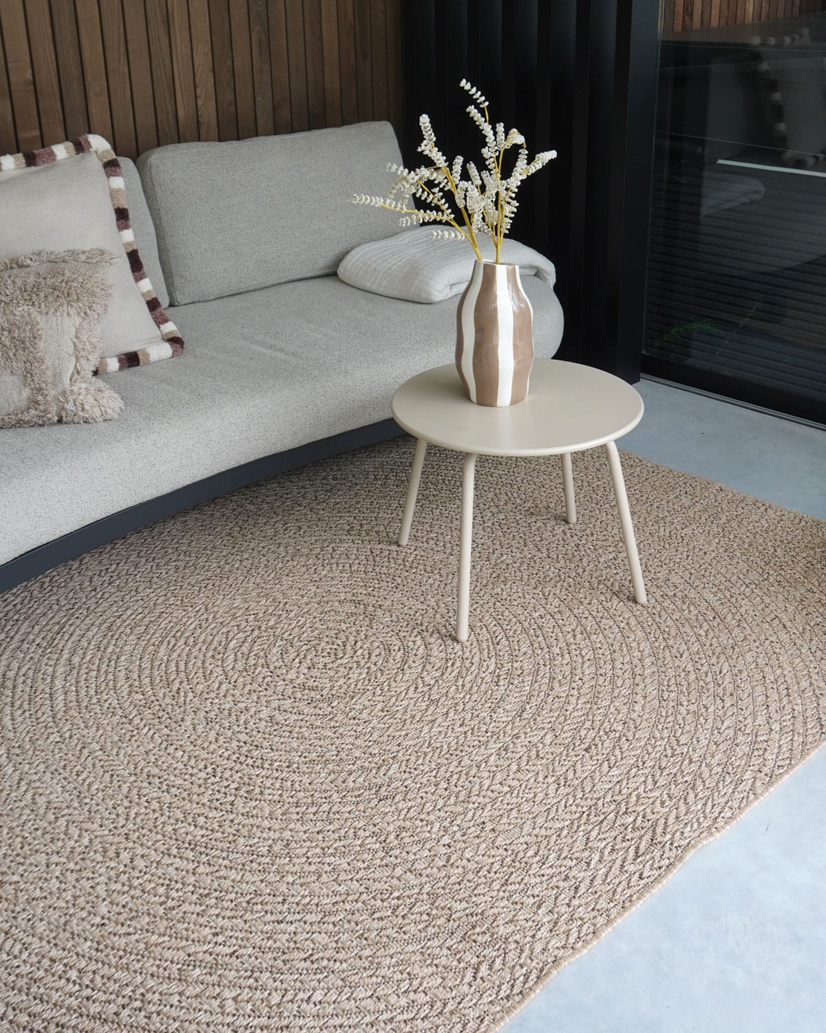 Binnen- en Buitenkleed Set Nature - 140 x 200 cm 3 Binnen- en Buitenkleed Set Nature - 140 x 200 cm - Afbeelding 3